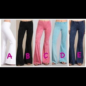 chatoyant mineral wash pants